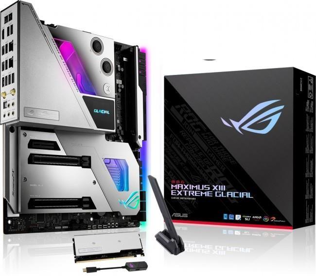 Image of asus rog maximus xiii extreme glacial