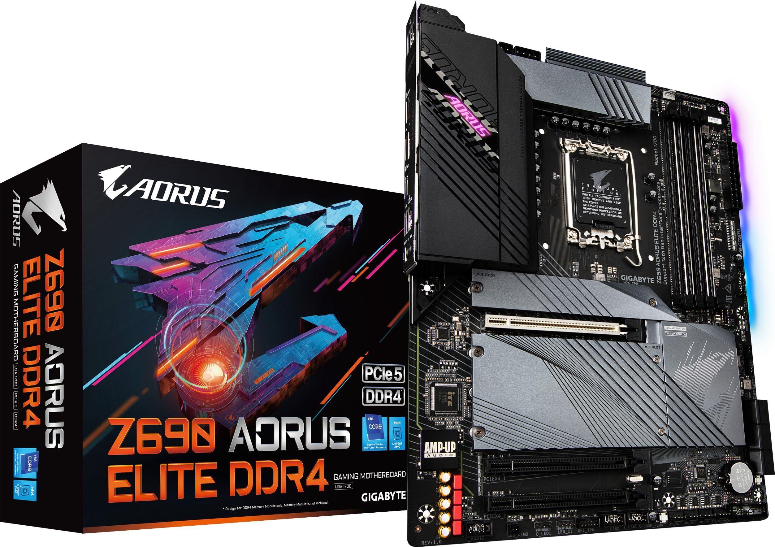 Image of gigabyte z690 aorus elite ddr4
