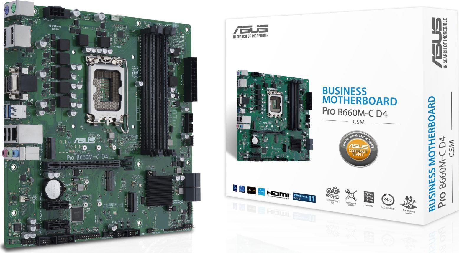 Image of Asus PRO B660M-C D4-CSM