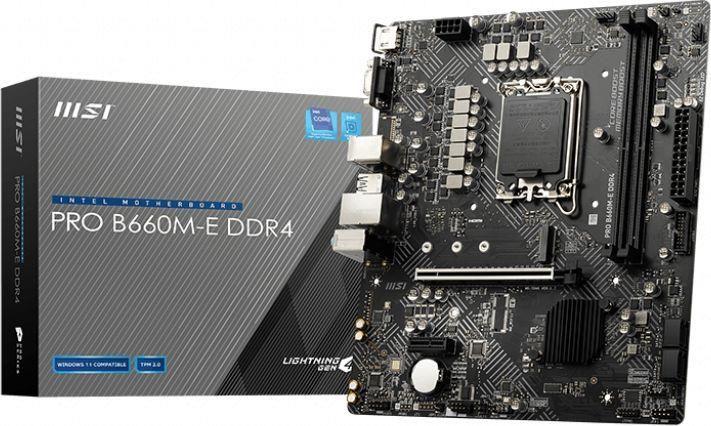 Image of MSI PRO B660M-E DDR4