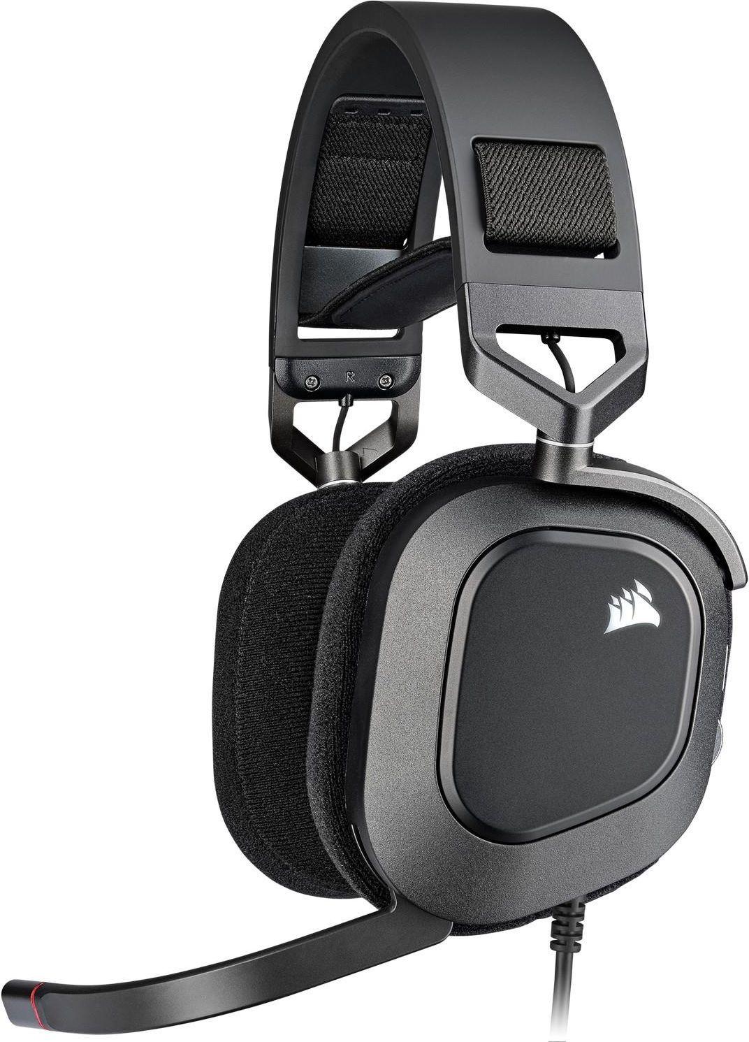 Image of Corsair HS80 RGB USB Carbon