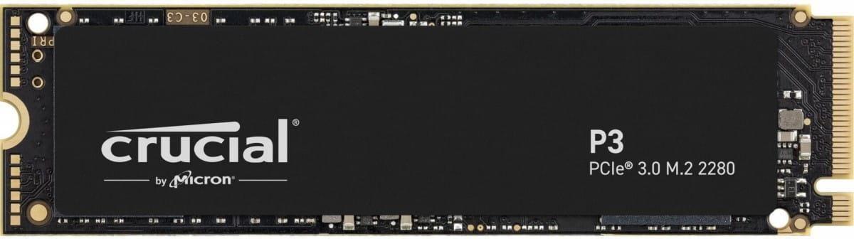 Image of Crucial P3 500GB M.2