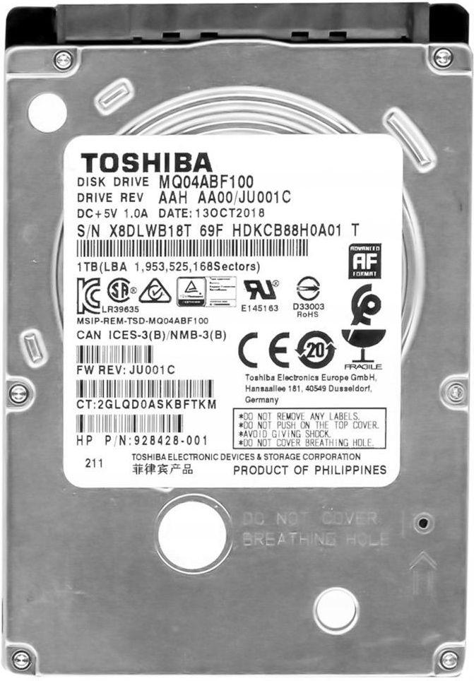 Image of Toshiba 1TB MQ04ABF100