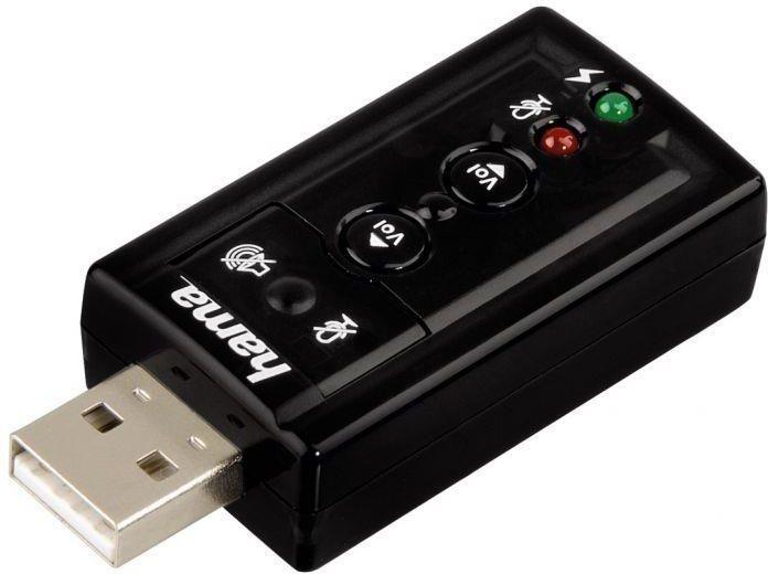 Image of Hama USB Sound Card "7.1 Surround"