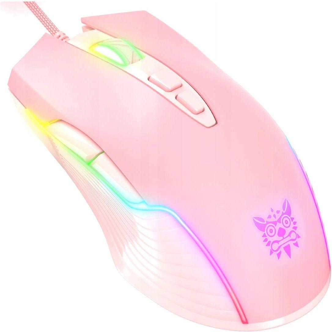 Image of Onikuma CW905 RGB USB Różowa