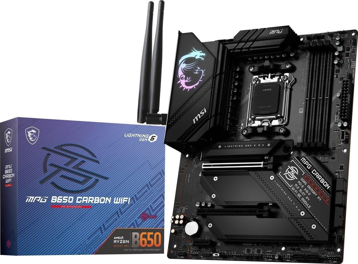 Image of msi mpg b650 carbon wi-fi