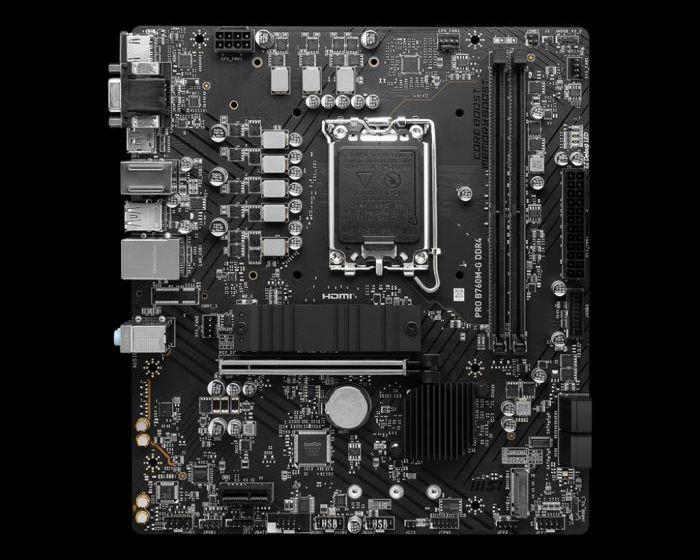 Image of msi pro b760m-g ddr4