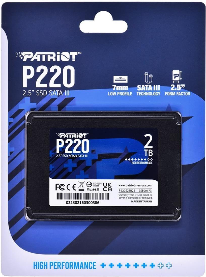 Image of PATRIOT P220 2TB SATA3 2,5"