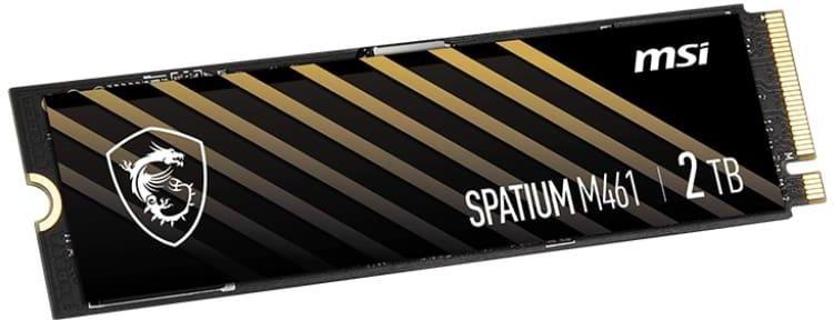 Image of MSI SPATIUM M461 2TB M.2