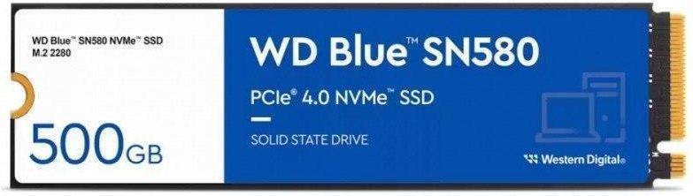 Image of WD Blue SN580 500GB M.2 NVMe WDS500G3B0E
