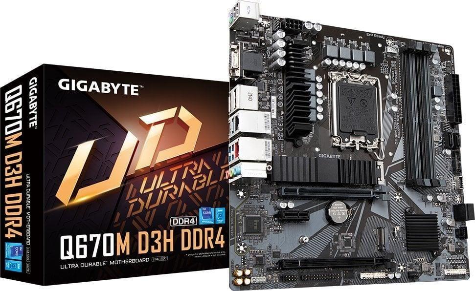 Image of gigabyte q670md3hddr4