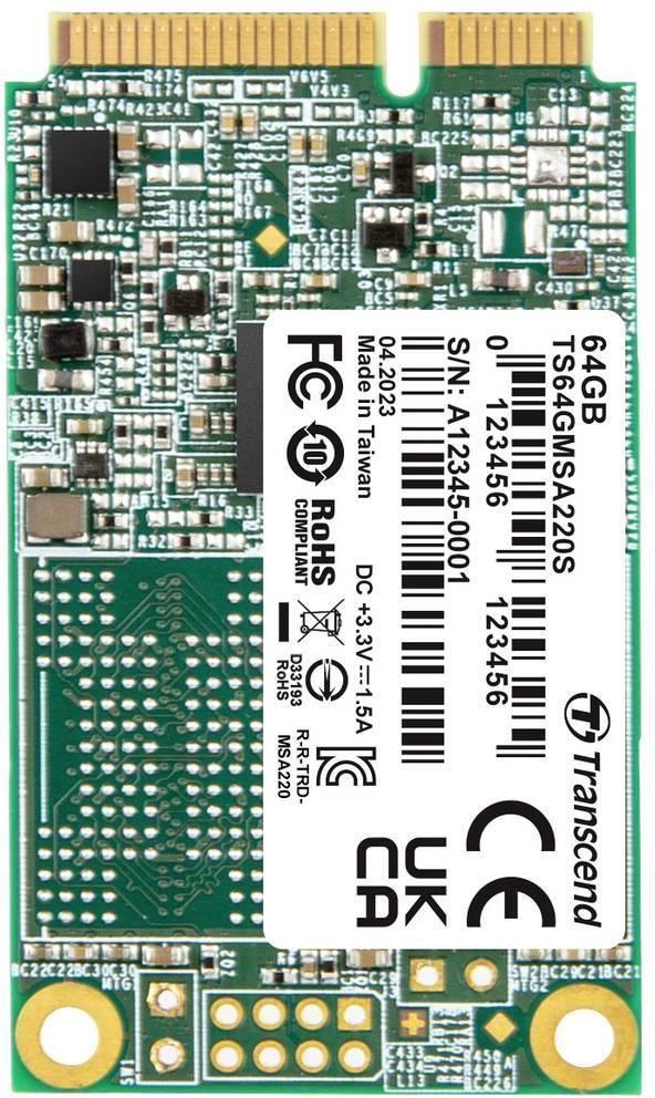 Image of Transcend 64GB mSATA