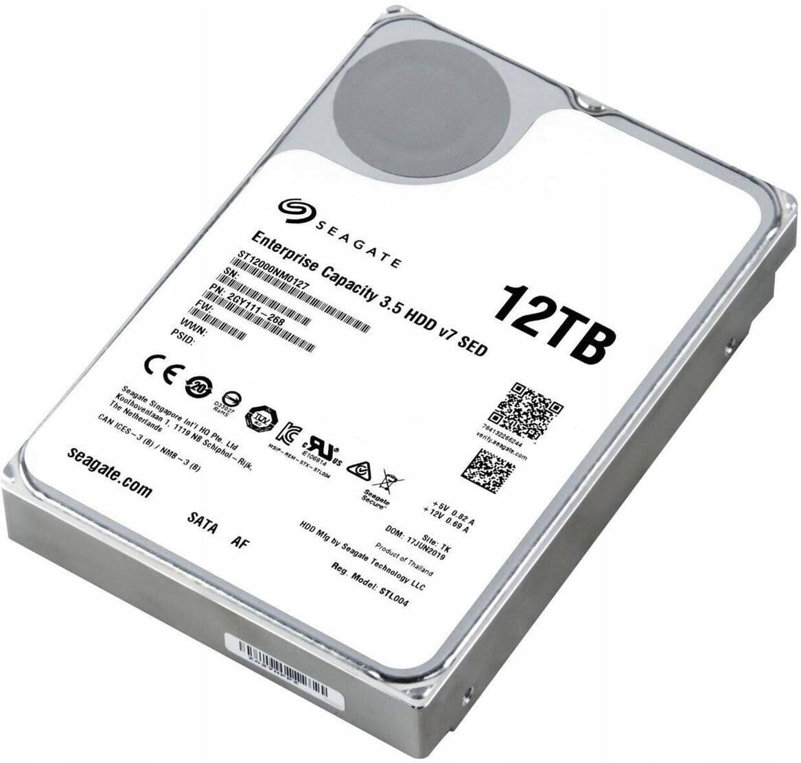 Image of Seagate Sata 3.5'' 7.2K 12TB