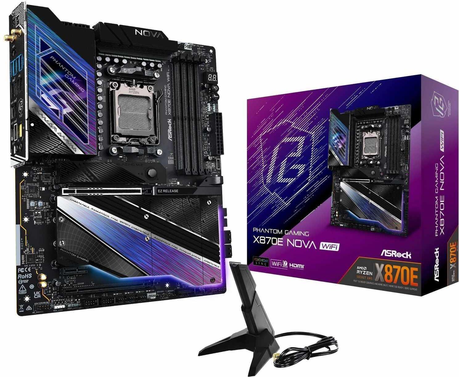 Image of ASRock X870E Nova WiFi