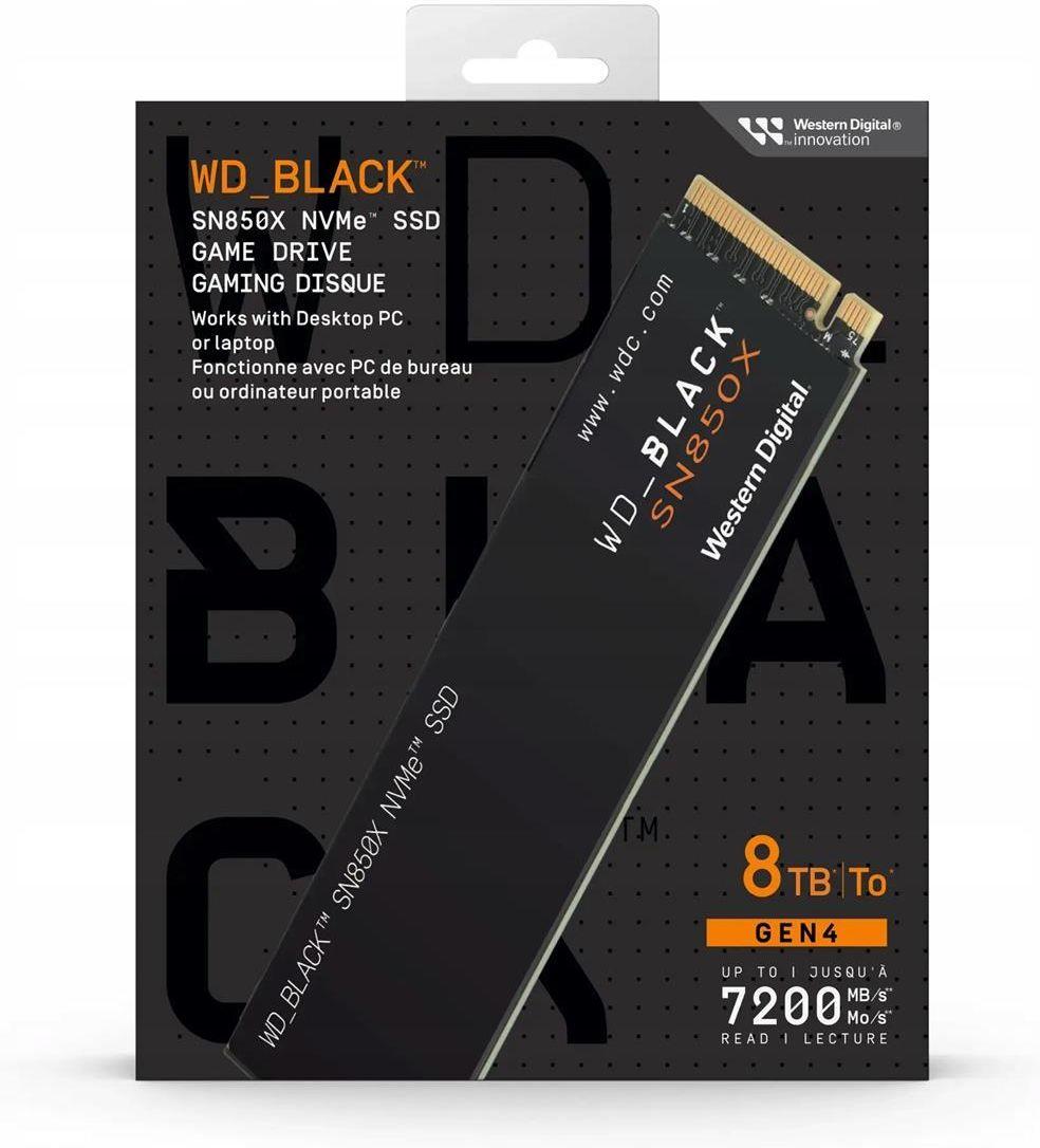Image of Wd SN850X 8TB