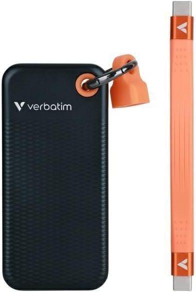 Image of Verbatim Pocket SSD 1TB Black/Orange