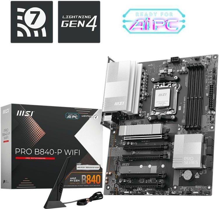 Image of Msi PRO B840-P WIFI AM5 ATX