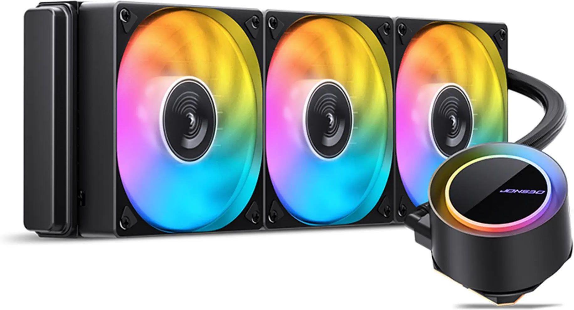 Image of cpu cooler jonsbo tg-360 czarny