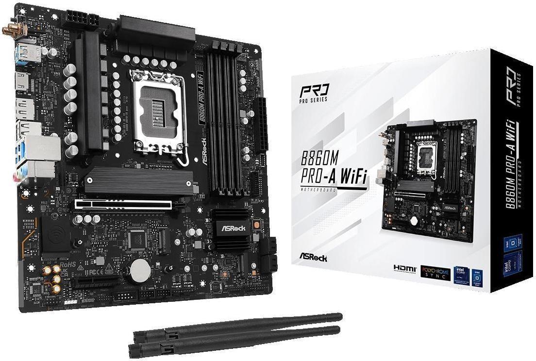Image of asrock b860m pro-a wifi