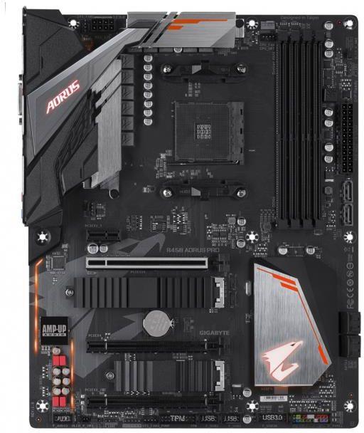 Image of gigabyte b450 aorus pro