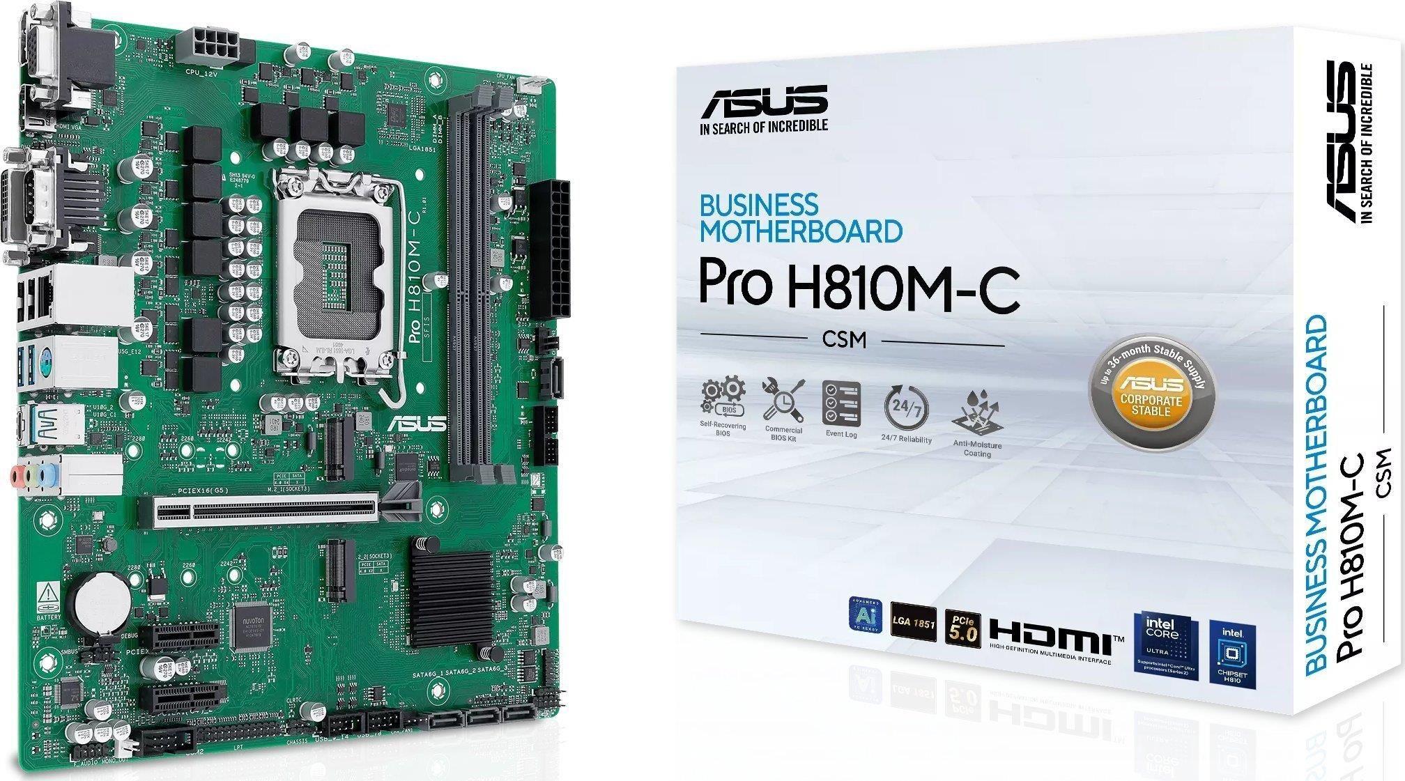 Image of asus pro h810m-c-csm