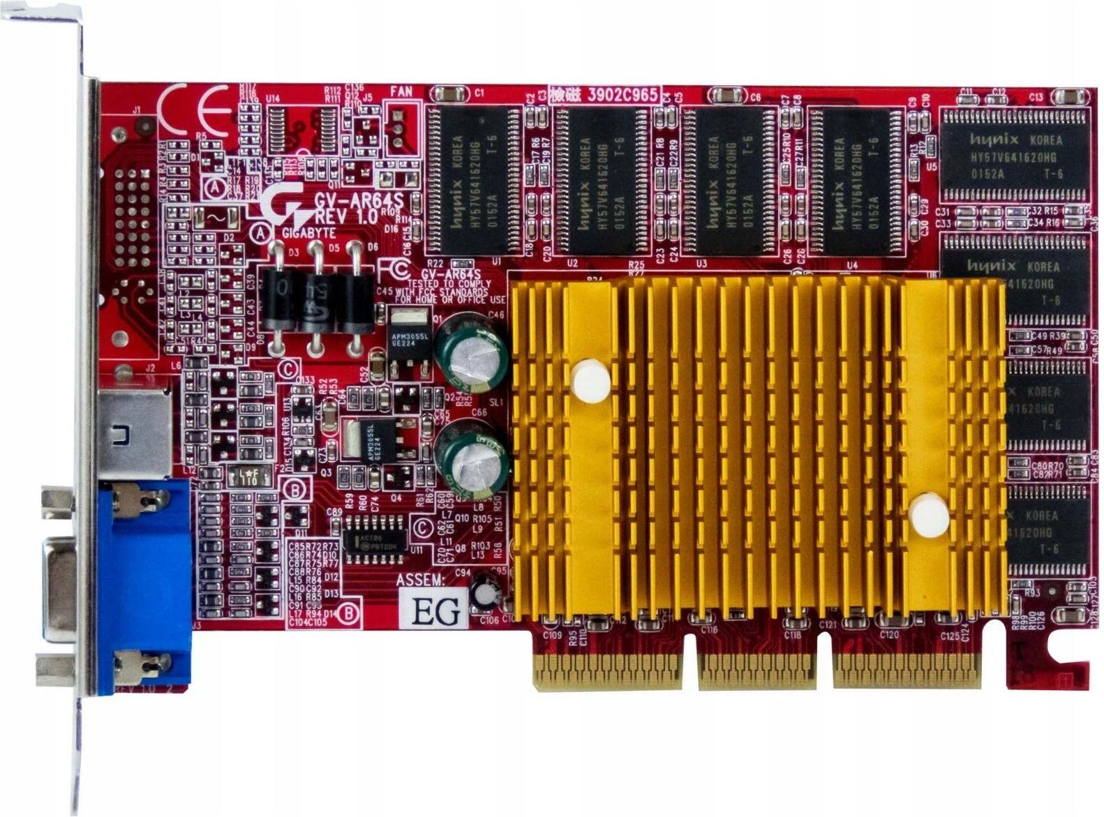 Image of gigabyte ati radeon 7500 le 64mb