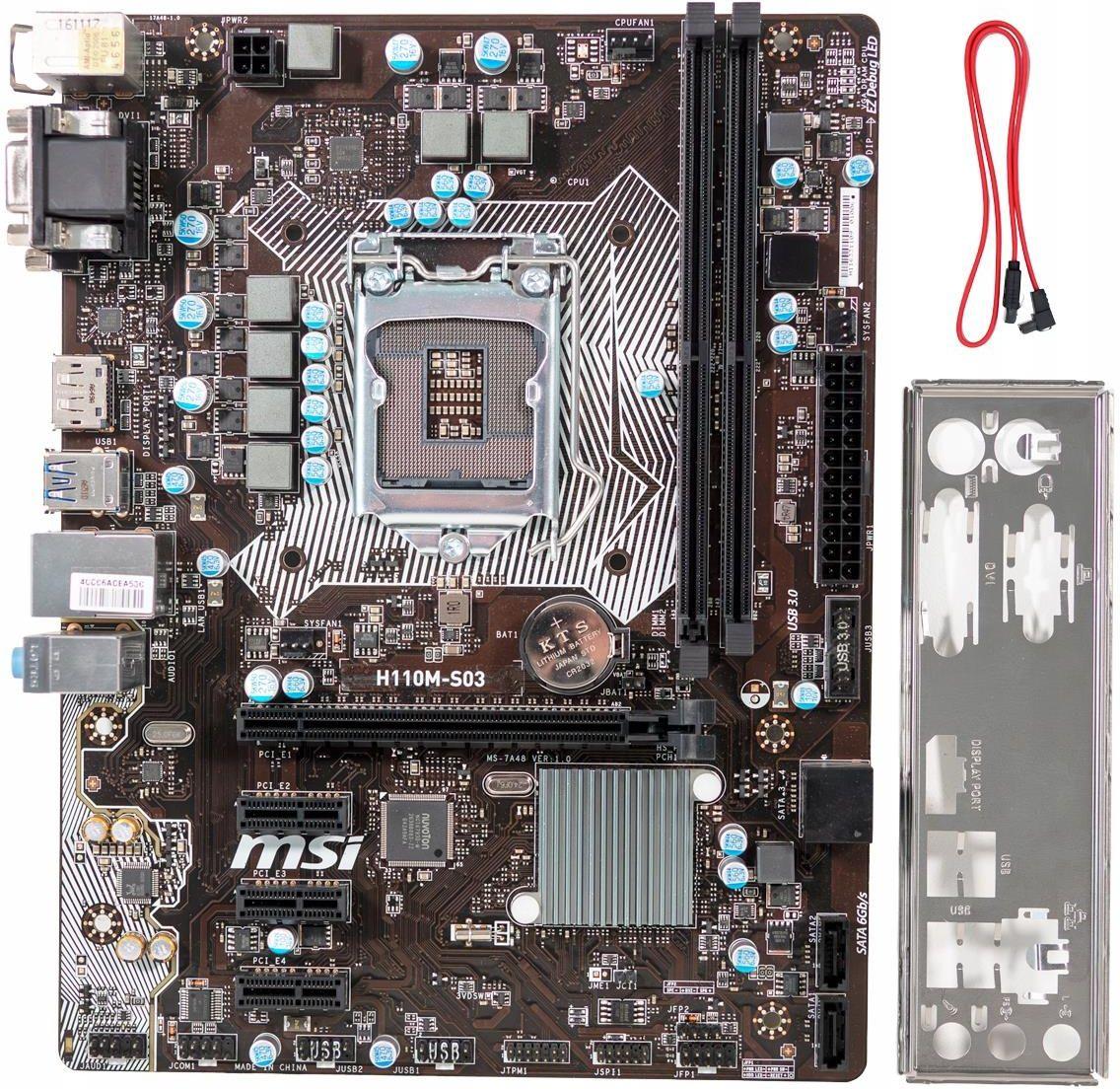 Image of Msi  H110M-S03 mATX