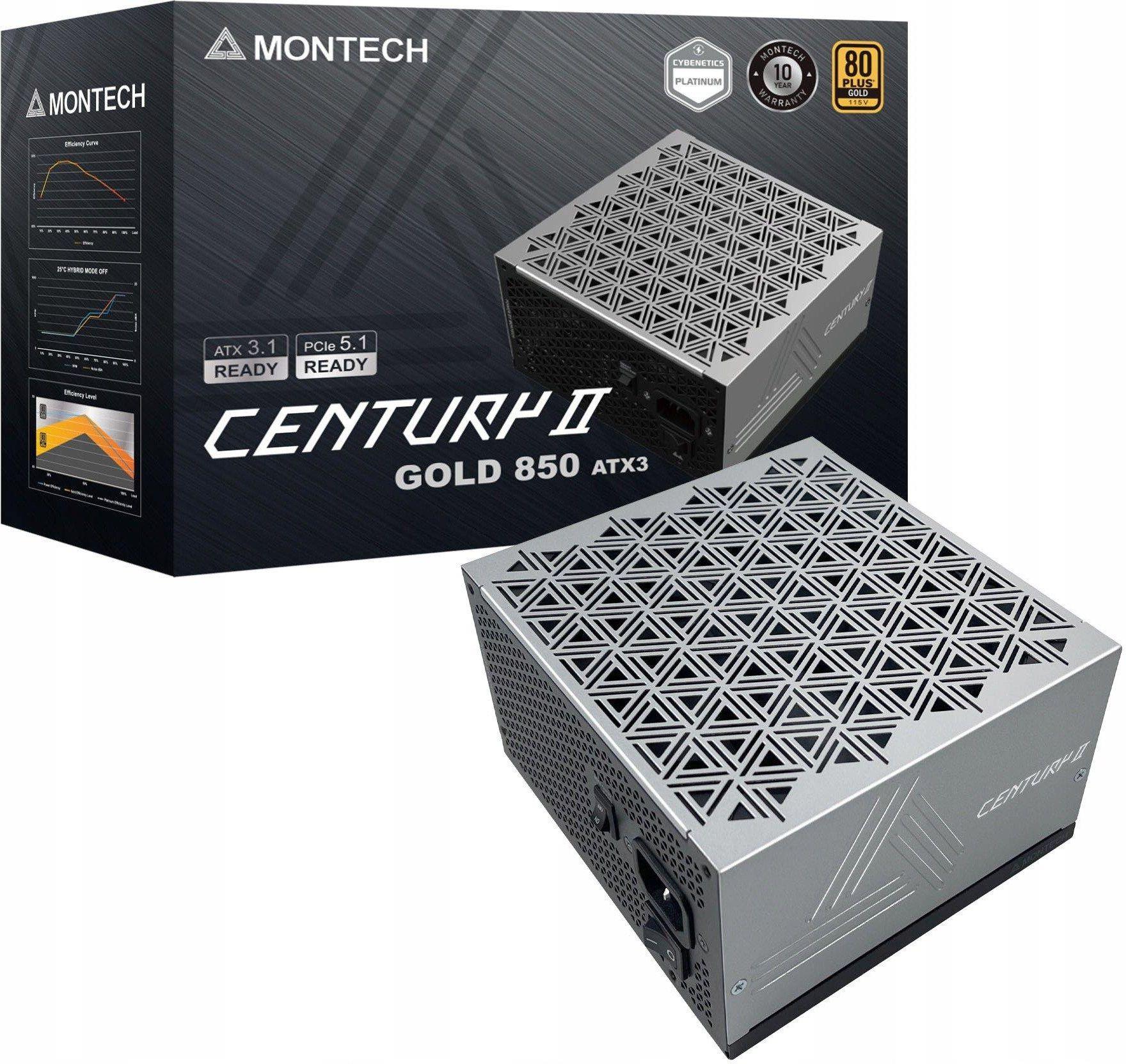 Image of montech century ii 850w