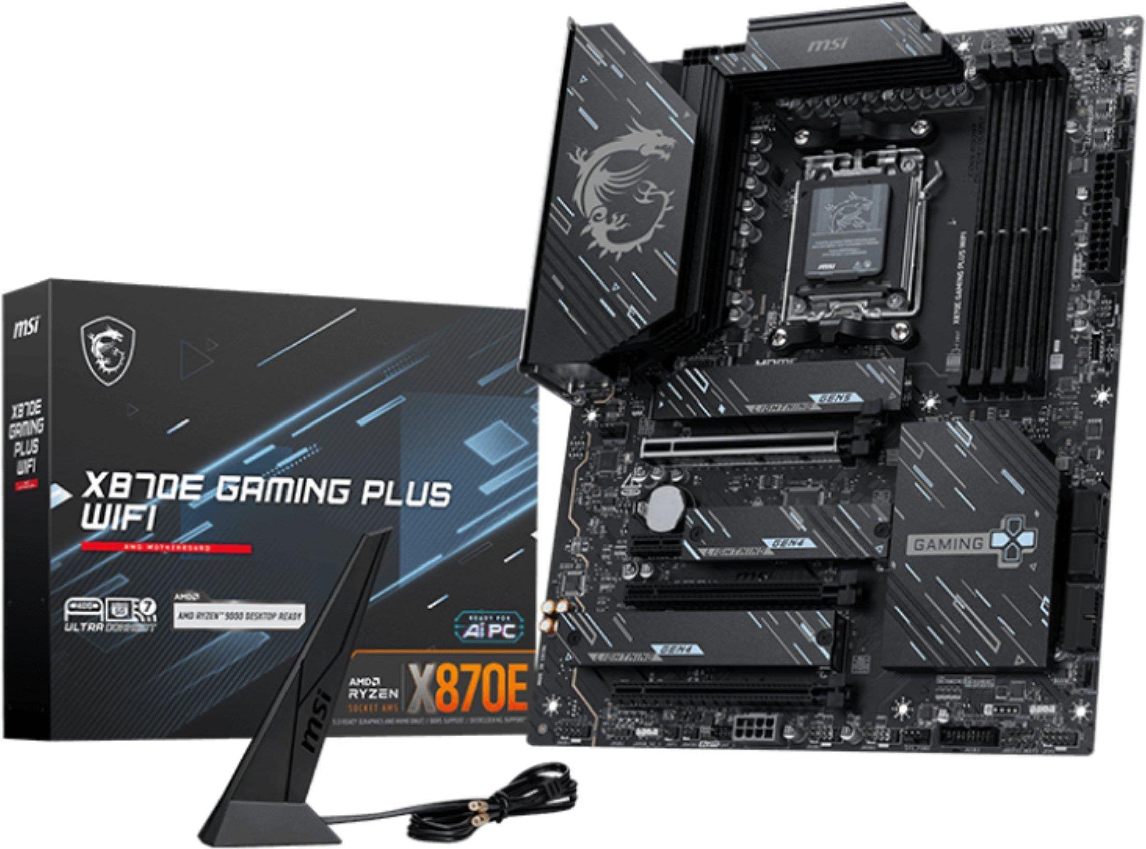 Image of msi x870e gaming plus wifi