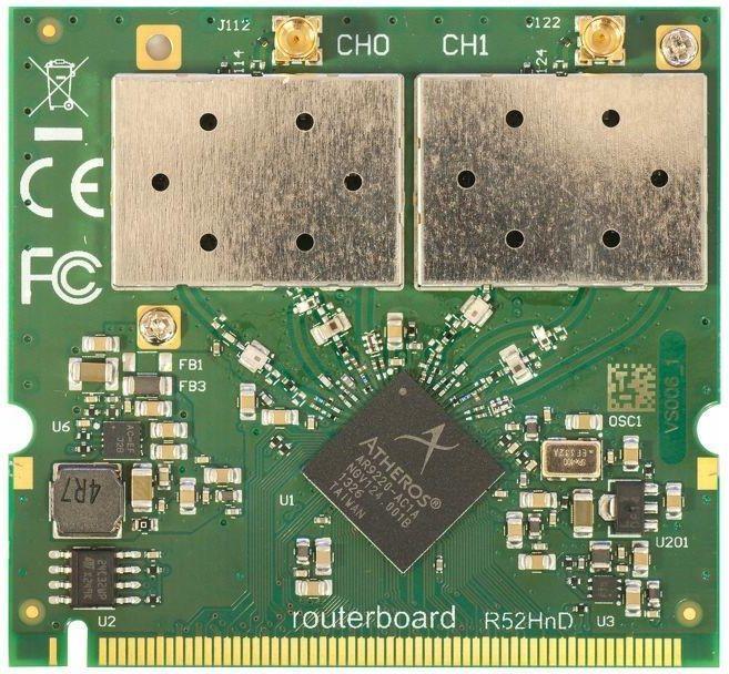 Image of Karta sieciowa MikroTik R11e-2HnD