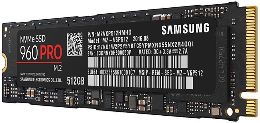 Image of Samsung 960 PRO 512GB M.2