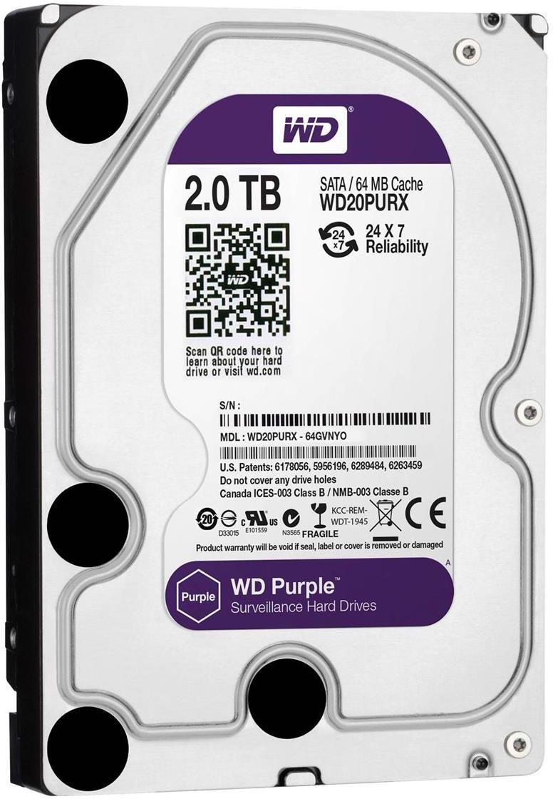 Image of WD Purple 2TB 3,5"
