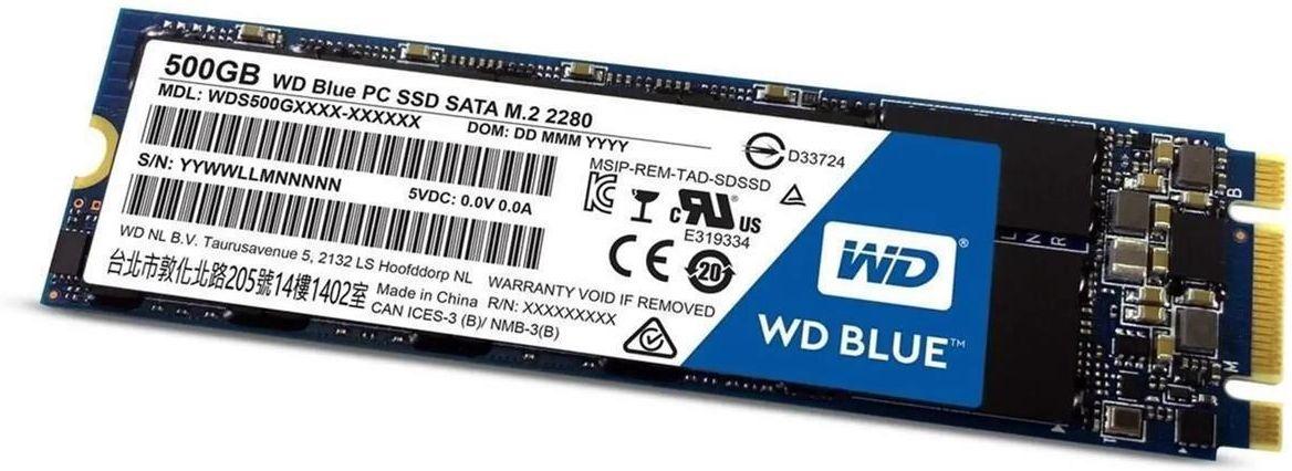 Image of Wd Blue Ssd 500Gb M.2