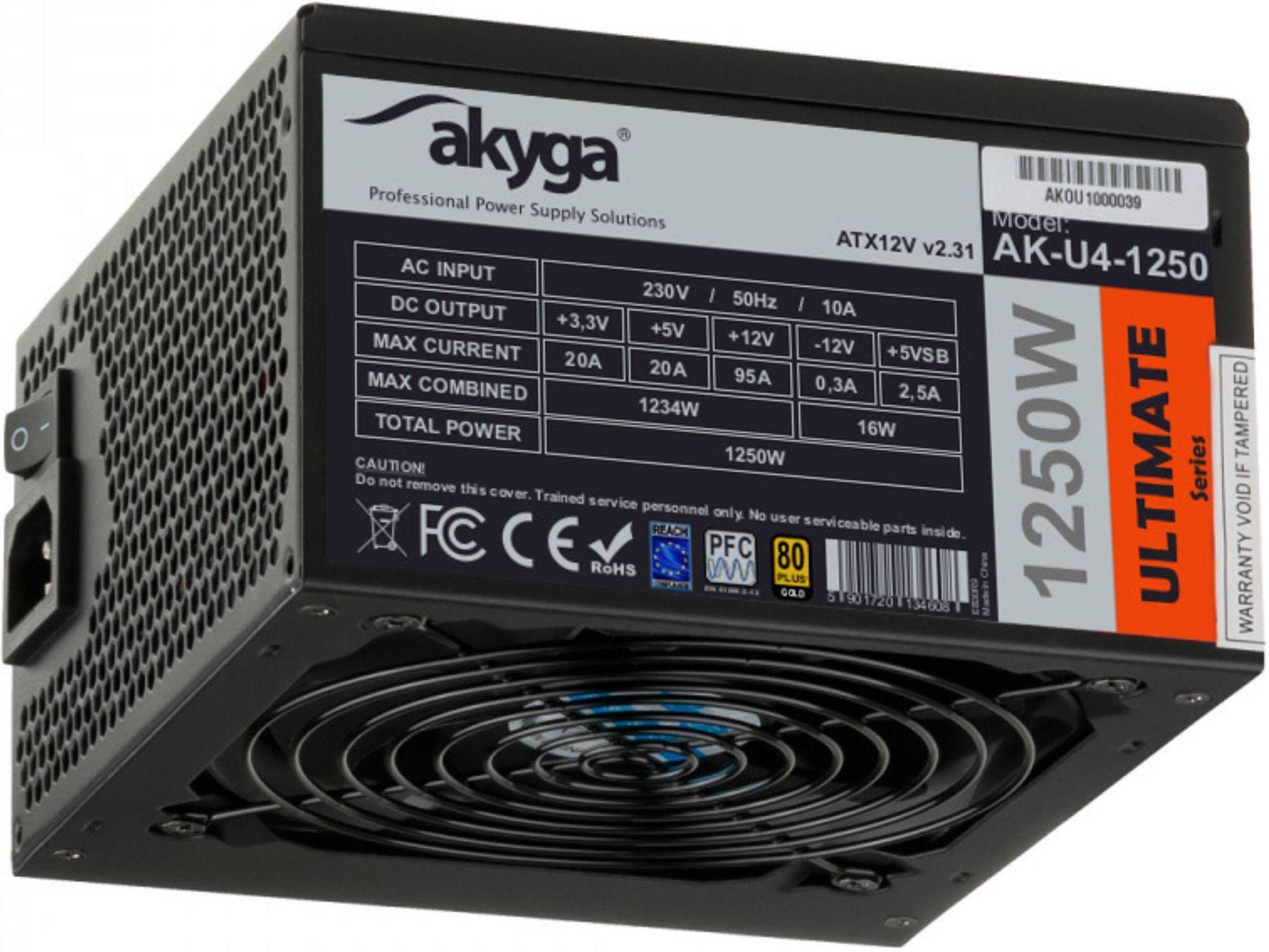 Image of Akyga ATX 1250W 80+ Gold