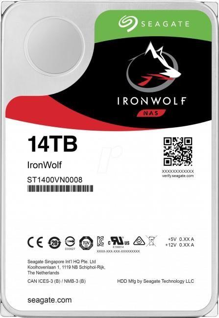 Image of Seagate IronWolf 14TB
