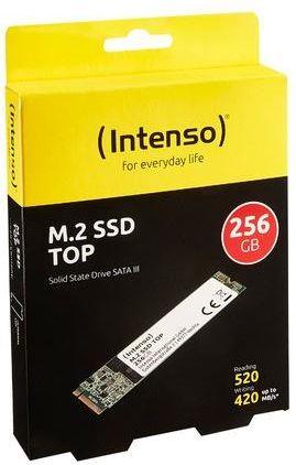 Image of Intenso 256GB SSD M.2 2280 top