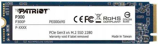 Image of Patriot P300 256GB M.2