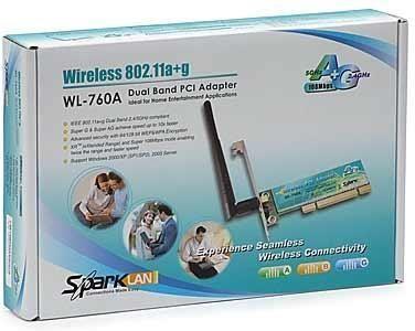 Image of Karta sieciowa Sparklan WL-760A