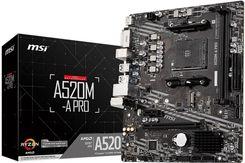 Image of MSI A520M-A PRO DDR4